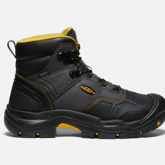 Men\'s Logandale Waterproof Boot (Steel Toe) | Raven/Black - 15 / Regular main image 4